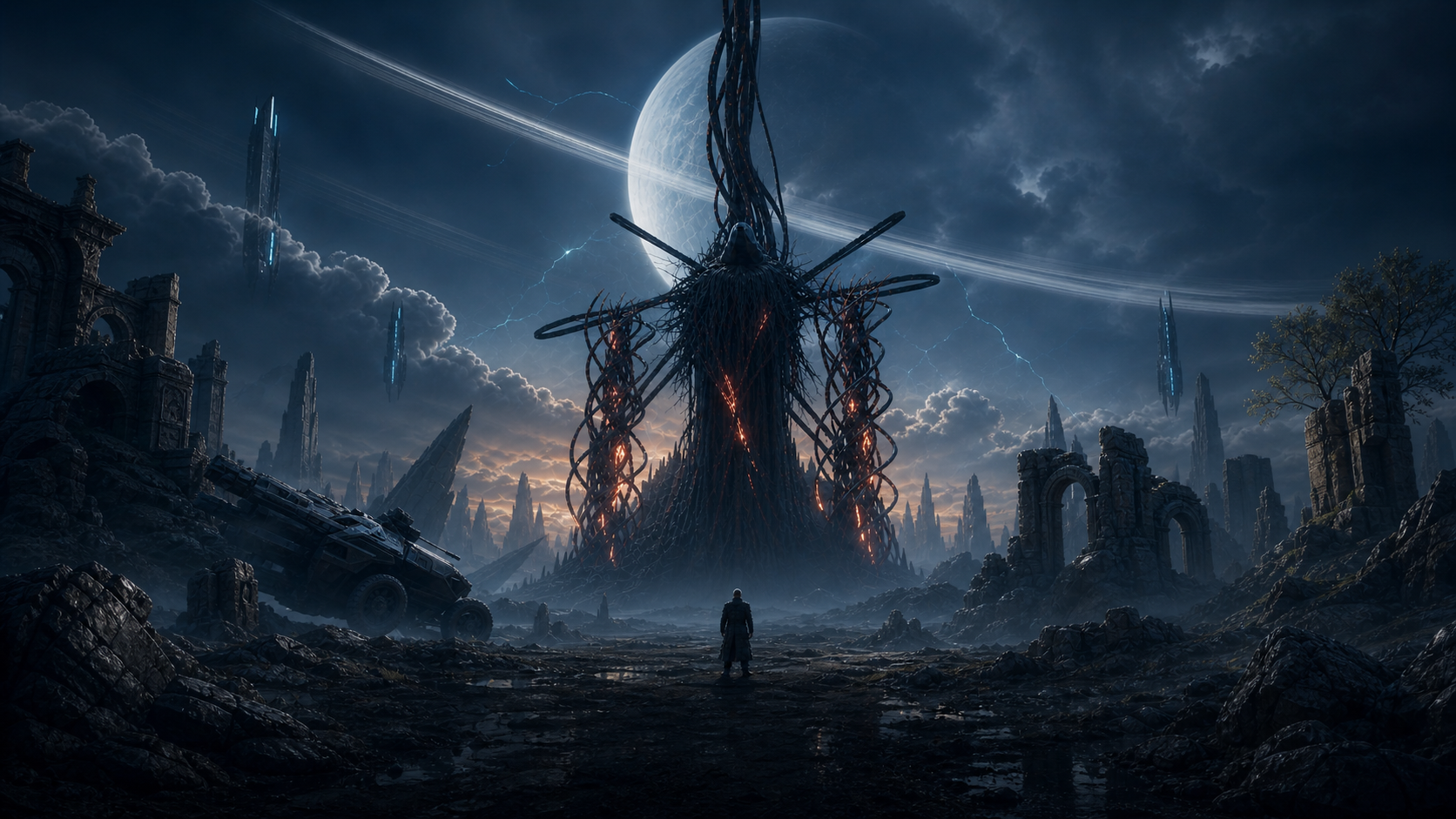 Eternal Spectre fractured world key art